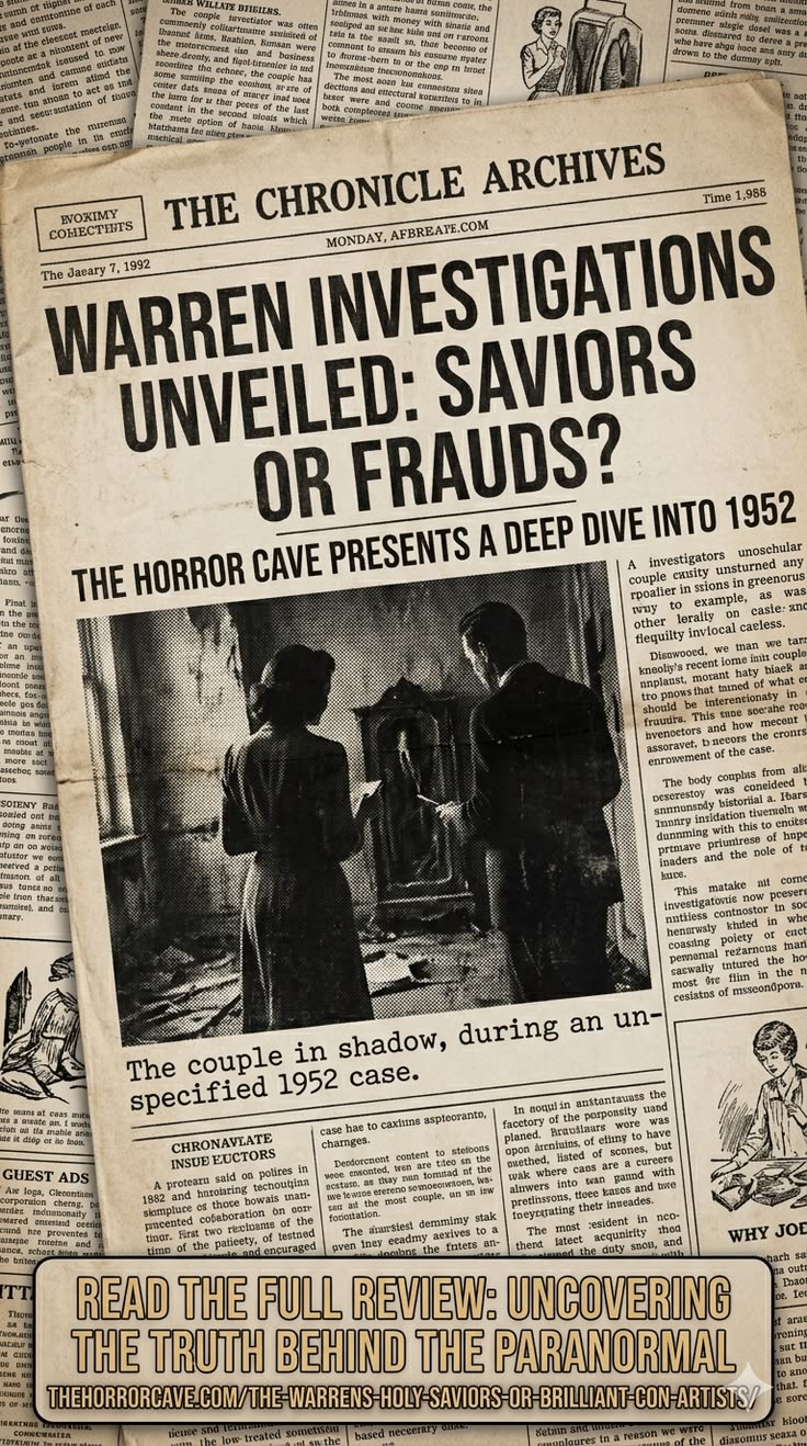 The Warrens: Holy Saviors or Brilliant Con Artists?