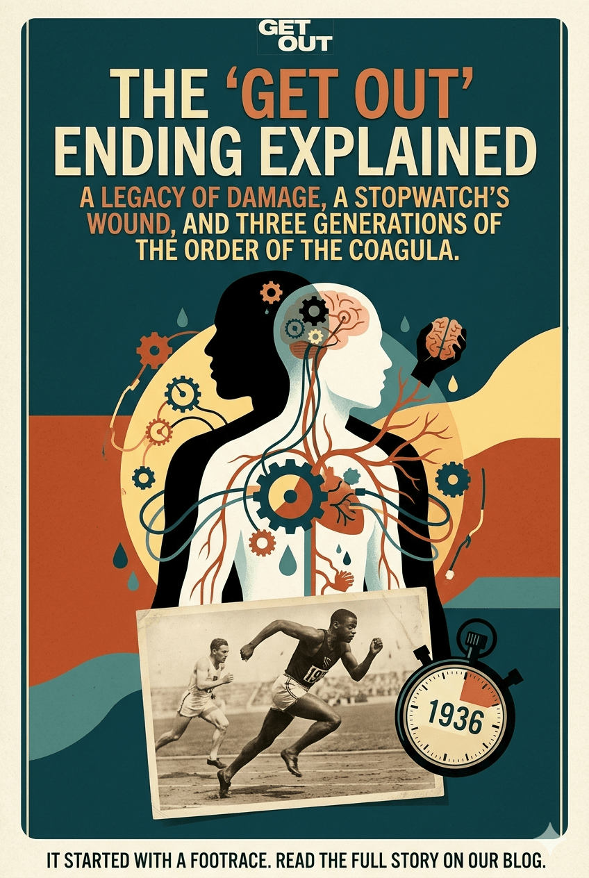 Get Out Ending Explained: The Race Roman Armitage Never Stopped Running!
