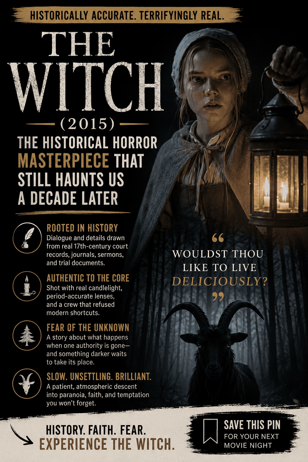 The Witch (2015) Historical Accuracy: A Review of Robert Eggers’ Puritan Debut