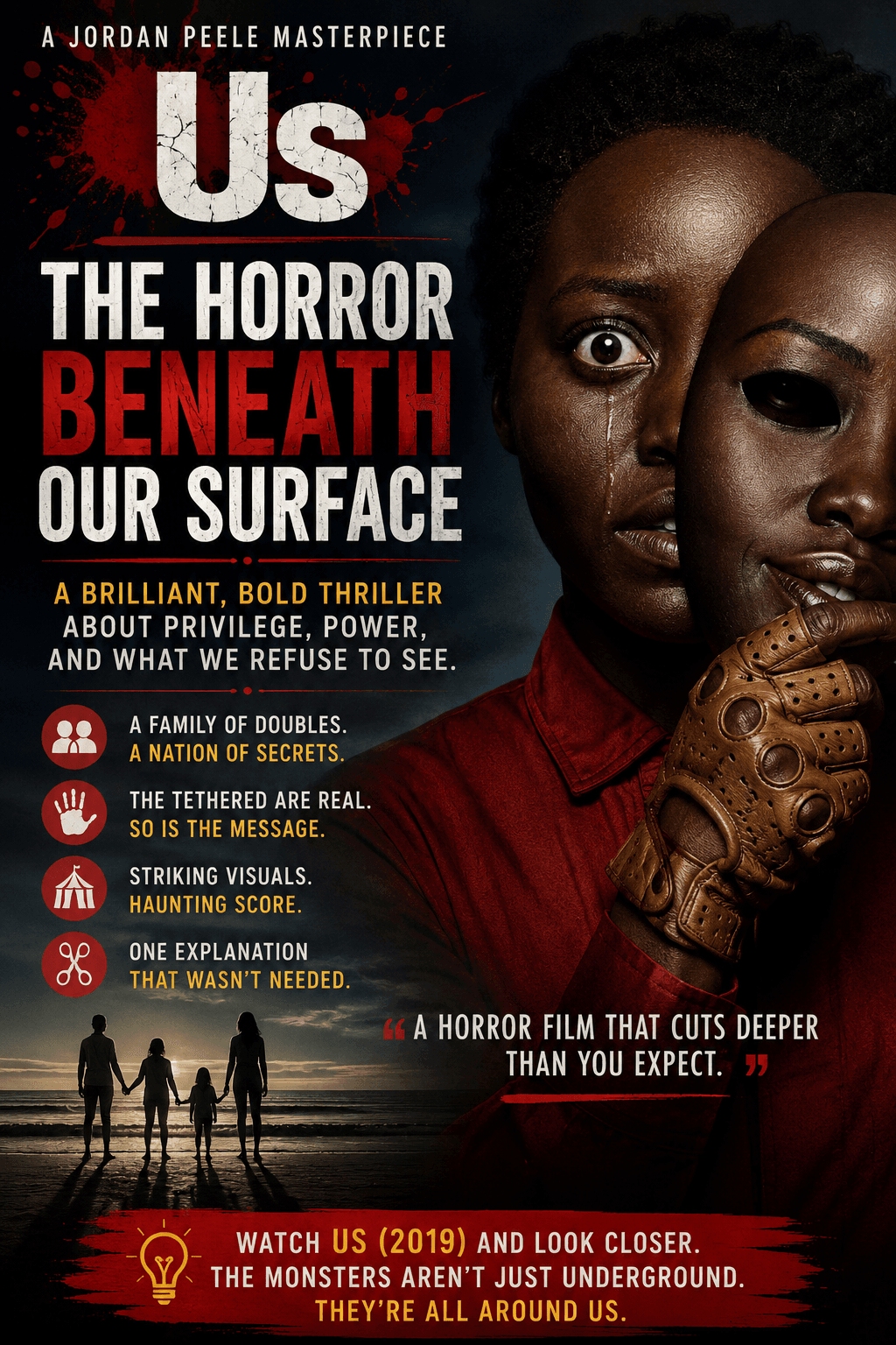 Us (2019) Review: Jordan Peele’s Sophomore Horror, Explained