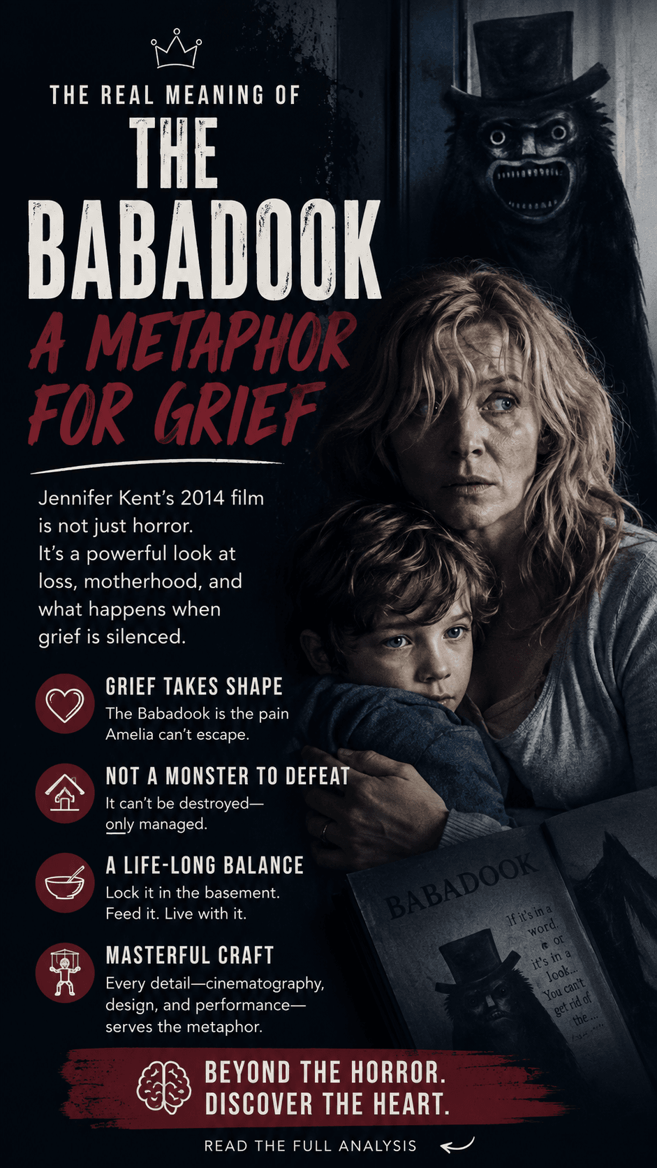 The Babadook Grief Metaphor Explained: The Real Meaning Behind Jennifer Kent’s Horror Masterpiece