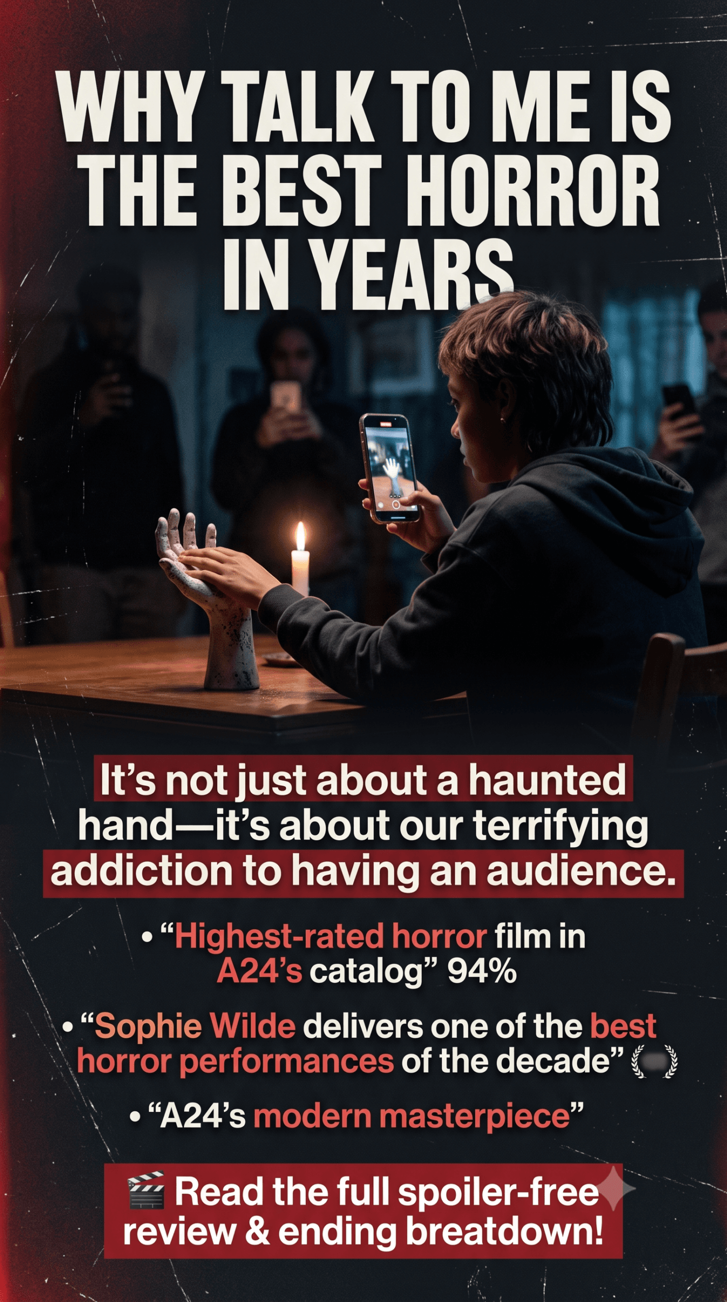Talk to Me Review: The 2023 Horror That Uses Your Own Phone Against You
