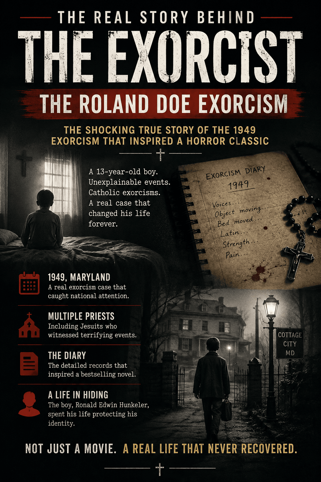 Roland Doe Exorcism True Story: What The Exorcist Never Told You About the Real Boy