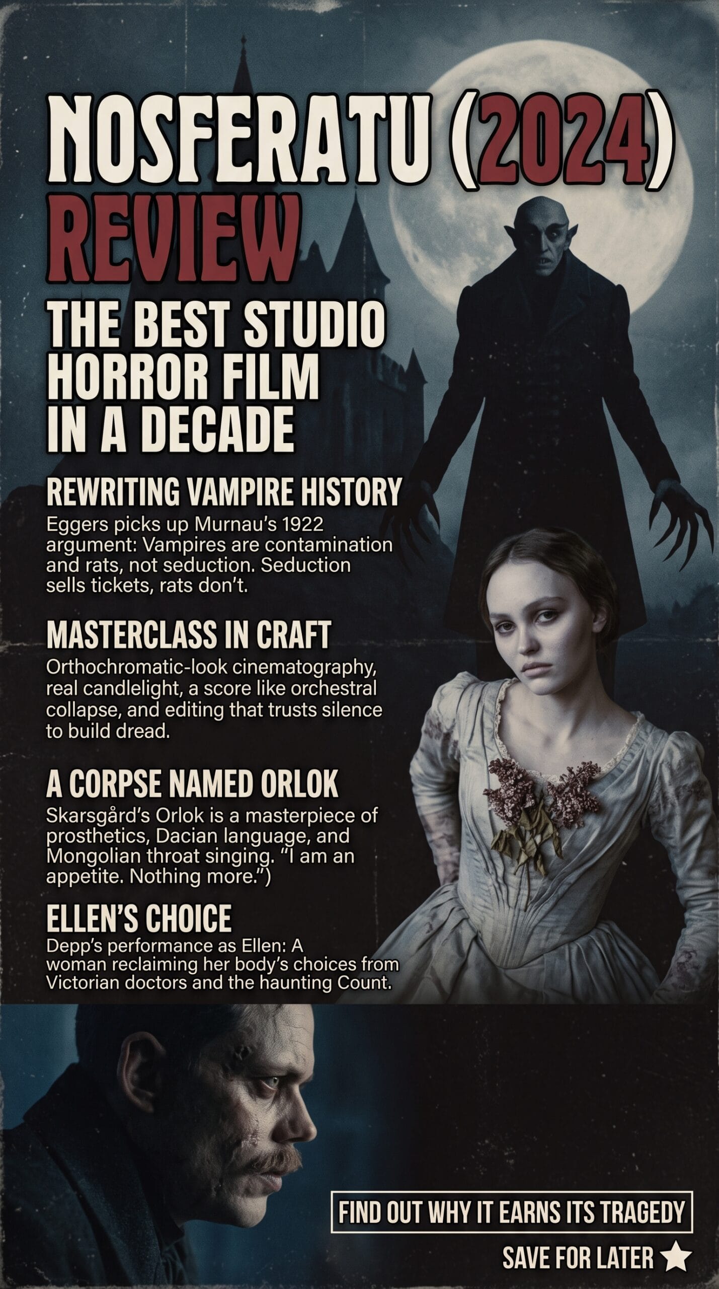 Nosferatu 2024 Review: Robert Eggers Finally Gives Count Orlok His Rot Back