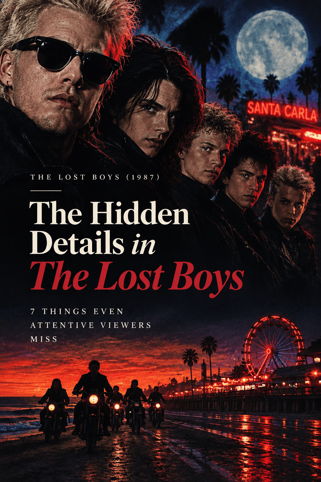 The Lost Boys Addiction Metaphor: A 1987 Review